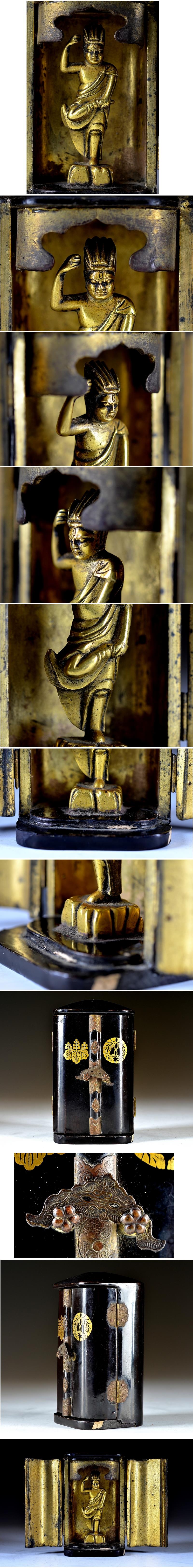 【大得価新作】仏教美術　金銅蔵王権現像 仏像